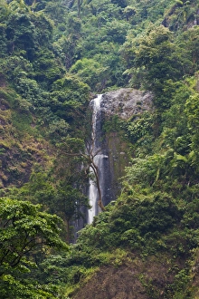 Indonesian Prints: Madakaripura Waterfall, East Java, Indonesia