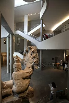 Images Dated 26th April 2008: The main exhibition hall of Musee Guimet des Arts Asiatiques. Paris. France