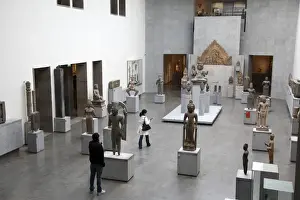 Exhibition Prints: The main exhibition hall of Musee Guimet des Arts Asiatiques. Paris. France