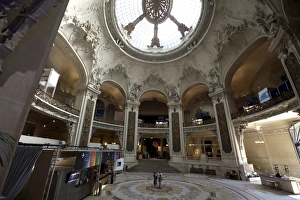 Hall Prints: The main hall of Palais de la Decouverte. Paris. France