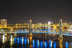 Images Dated 3rd March 2017: Main Street Bridge St. Johns River, Jacksonville, FL