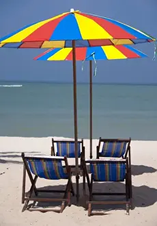 Beach Front Prints: Malaysia, Island of Penang, Golden Sands Beach Resort