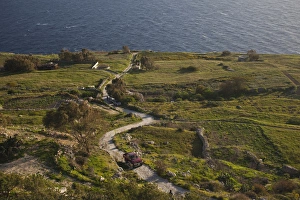 Images Dated 28th March 2010: Malta, Central, Dingli, Dingli Cliffs, coastal cliff view, elev. 220 meters, sunset