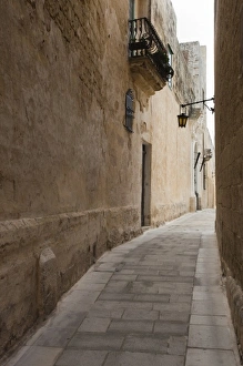 Mdina Rabat Prints: Malta, Central, Mdina, Rabat, street detail