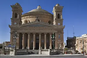 Malta Prints: Malta, Central, Mosta, Mosta Dome church, exterior