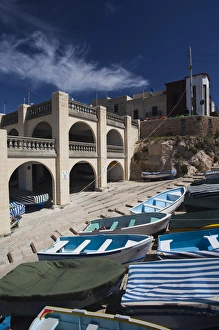 Images Dated 28th March 2010: Malta, Southeast, Wied iz-Zurrieq, harbor inlet by the Blue Grotto