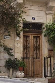Malta Prints: Malta, Valletta, building doorway