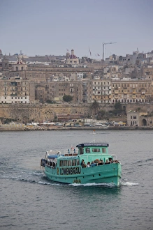 Images Dated 26th March 2010: Malta, Valletta, Ferry to Sliema, Marsamxett Harbor