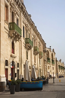 Images Dated 27th March 2010: Malta, Valletta, Floriana, buildings at Pinto Wharf
