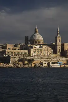 Images Dated 31st March 2010: Malta, Valletta, skyline with St