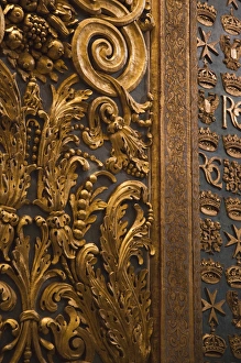 Images Dated 26th March 2010: Malta, Valletta, St. Johns Co-Cathedral, interior detail