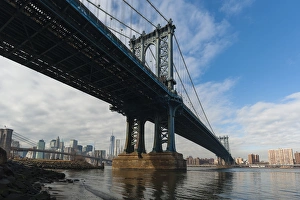 Manhattan Prints: Manhattan Bridge, New York City, USA