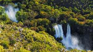Cascades Prints: Manojlovac waterfall, Krka National Park, Dalmatia, Croatia