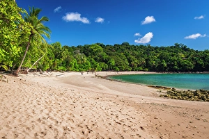 Costa Rica Prints: Manuel Antonio Beach, Manuel Antonio National Park, Puntarenas Province, Costa Rica