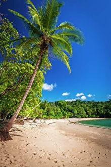 Costa Rica Prints: Manuel Antonio Beach, Manuel Antonio National Park, Puntarenas Province, Costa Rica
