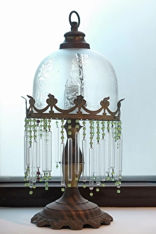 Images Dated 8th March 2024: Marbella, Spain. Antique lamp circa 1910's. (Editorial Use Only)