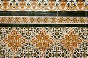 Rhonda Prints: Marbella, Spain. Old Spanish tile with Moorish influence