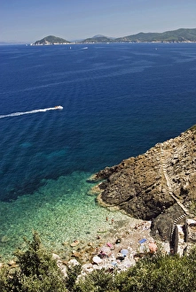 Tyrrhenian Prints: Marciana Marina, Isola d Elba, Elba, Tuscany, Italy
