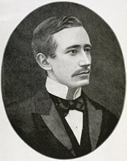 Scientific Prints: MARCONI, Guglielmo (1874-1937). Italian physicist. Nobel Prize in Physics in 1909