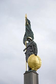 Images Dated 2nd October 2006: Mark of Russian Soldier in Vienna, Austria