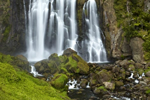Images Dated 26th March 2015: Marokopa Falls, Waitomo District, Waikato, North Island, New Zealand