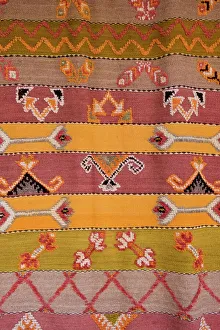 Medina Prints: Marrakech, Morocco. Beautiful handmade Berber carpet