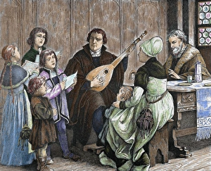 Martin Luther, (Eisleben, 1483, Eisleben, 1546). German reformer. Doctor of Theology