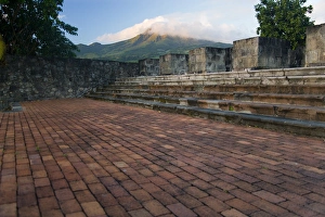 Images Dated 11th February 2007: MARTINIQUE. French Antilles. West Indies. Ruins of the theatre in St. Pierre, destroyed