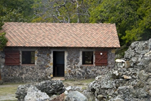 Images Dated 12th February 2007: MARTINIQUE. French Antilles. West Indies. Restored building at Chateau Dubuc on the