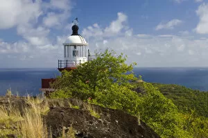 Images Dated 12th February 2007: MARTINIQUE. French Antilles. West Indies. Caravelle Lighthouse above Atlantic Ocean
