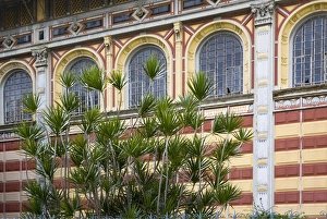 Images Dated 18th February 2007: MARTINIQUE. French Antilles. West Indies. Fort-de-France. Exterior of Bibliotheque Schoelcher