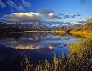 Maskinonge Lake in Waterton Lakes National Park in Alberta, Canada