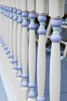 Images Dated 29th July 2011: Massachusetts, Marthas Vineyard, Oak Bluffs. 19th century traditional Camp Meeting Cottage