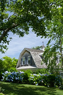 Images Dated 5th July 2012: Massachusetts, Marthas Vineyard, Vineyard Haven. Traditional island home