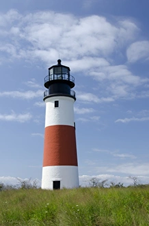 Images Dated 4th August 2011: Massachusetts, Nantucket. Sankaty Head, Sankaty lighthouse, est. 1850