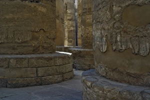 Images Dated 20th November 2005: Massive columns at the Great Hypostyle Hall, in the temple of Amun, The Temple of