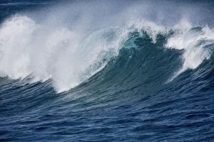 Maui, Hawaii. Waves coming in at Ho okipa Beach Park