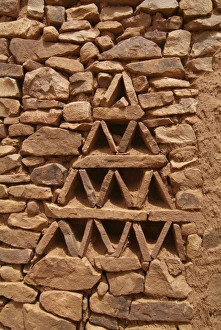 Images Dated 28th March 2006: Mauritania, Adrar, Ouadane, Pattern