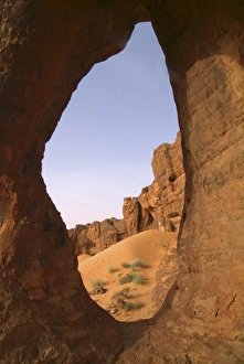Images Dated 1st April 2006: Mauritania, El Makhlouga (Elephant rock), close-up