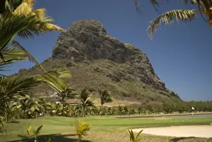 Golf Prints: Mauritius, Le Morne. Golfing at Paradis Hotel and Golf Club