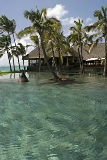 Golf Prints: Mauritius, Poste de Flacq. Belle Mare Plage hotel and golf resort