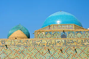 Mausoleum of Khoja Ahmed Yasawi, UNESCO World Heritage Site, Turkestan, Kazakhstan