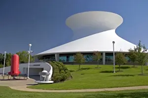 Astronomy Prints: The McDonnell Planetarium exterior in St. Louis, Missouri