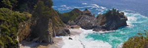 Images Dated 10th August 2020: McWay Falls, Julia Pfeiffer Burns State Park, Big Sur, California, USA