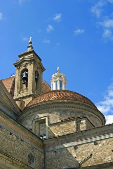 Medici Prints: Medici Chapels, Cappelle Medicee (1519), Florence, Tuscany, Italy, Europe