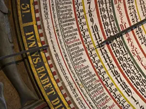 Germany Prints: The medieval astronomic clock, the only one of its kind in good working condition