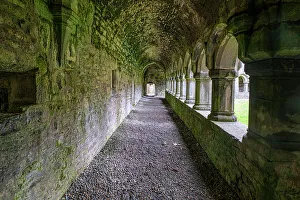 Passage Prints: Meditative passageway is part of Moyne Abbey