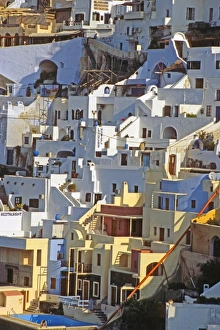 Images Dated 21st May 2009: Mediterranean, Aegean, Greece, Greek Islands, Santorini, Thira. Scenic view of this