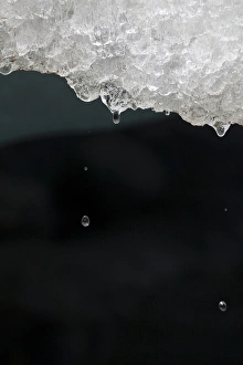 Images Dated 5th October 2009: Melting glacier ice in an icecave of the Schlatenkees, which is one of the biggest