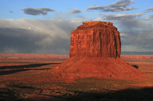 Merrick Butte at Sunset, Monument Valley, Arizona, USA